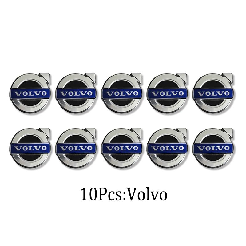 Metalowe Naklejki na Kluczyk Samochodowy Specyficzny Znak Volvo Paster do Volvo Xc60 Xc90 V40 V60 S60 V50 V90 S80 C40 XC40 V70 XC70 Rdesign