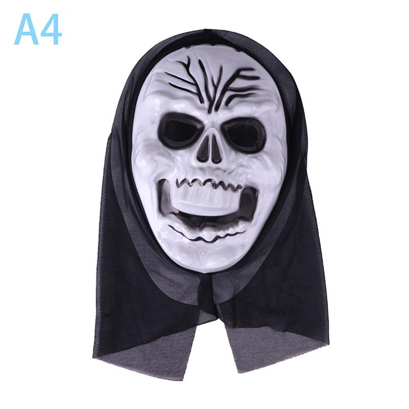 

Реалістичний фільм Страшна маска привида Хеллоуїн Жахлива маска диявола Висунутий язик Шолом Жах Демон Косплей Реквізит для вечірки A4