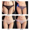 Women Sexy Sheer Seamless Panties Low Rise Underwear See Through Lace Thongs Ultra Thin Briefs