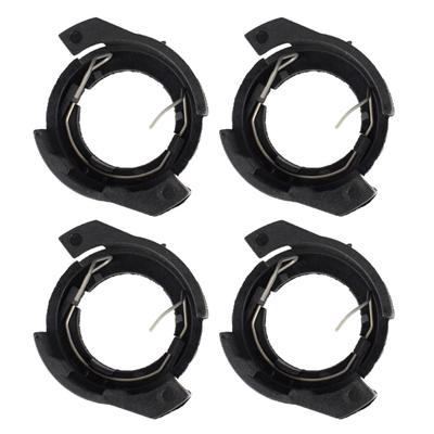 Plastic H7 LED Bulb Retainer Clips Easy Installation Secure Locking Mechanism Suitable for Multiple Car Models