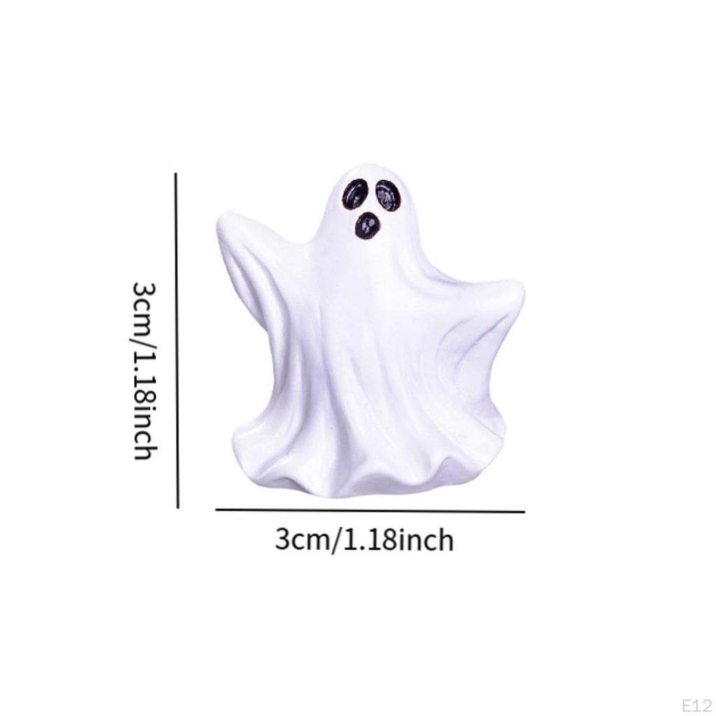 Ghost Sculpture Statue Festive Atmosphere Indoor Balcony Ornament Decorations Decor Polyresin