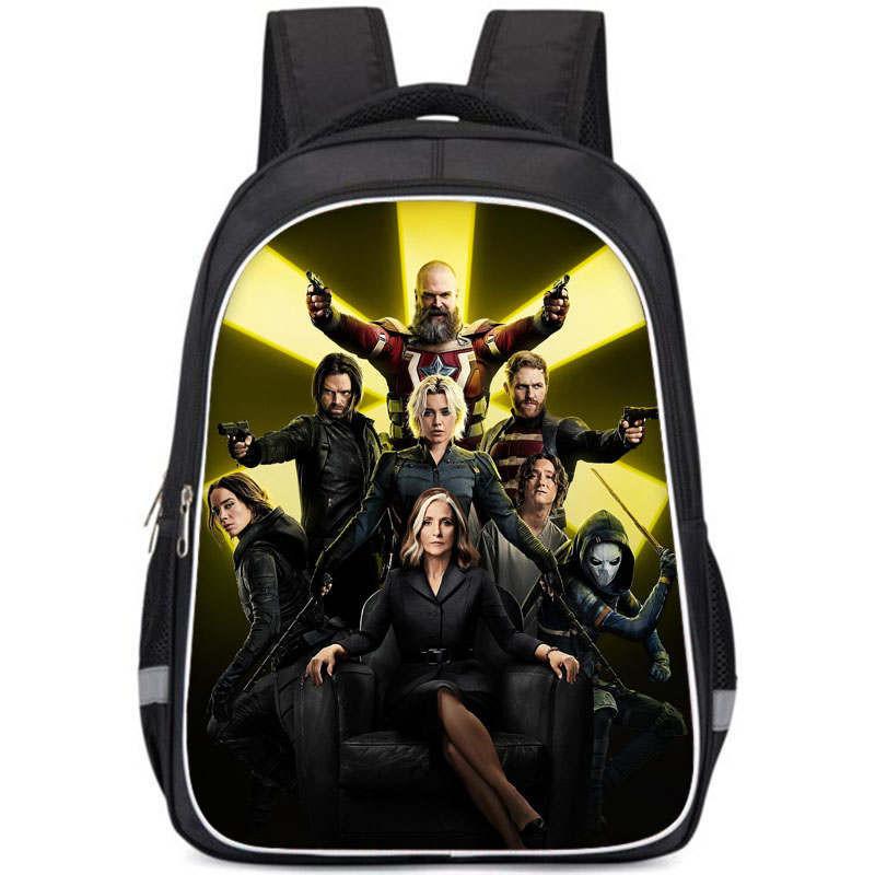 Student Thunderbolts Backpack Ergonomic Zippers And Shockproof Base For Teens