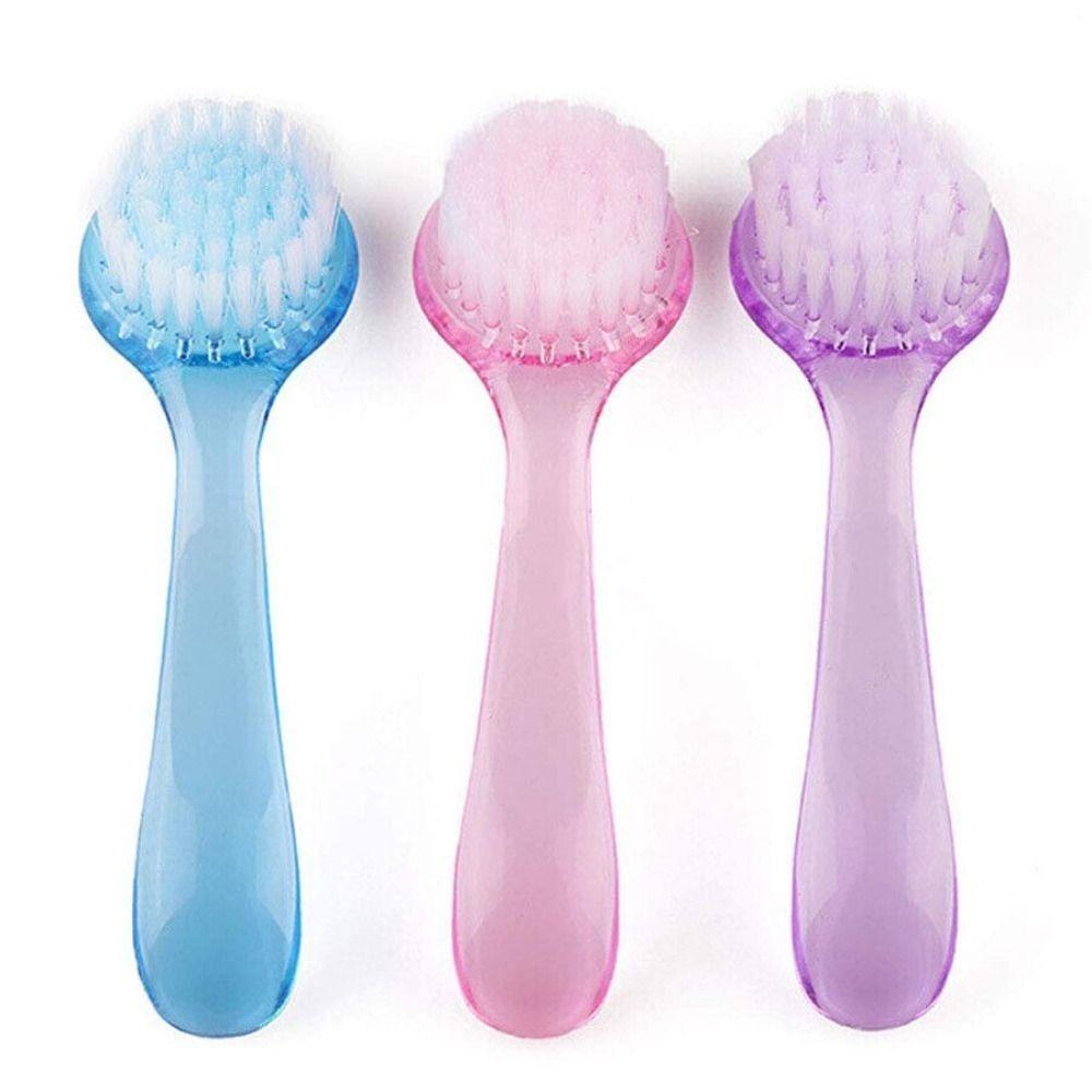 New With Cap Nail Cleaning Brush Soft Salon Manicure Dust Powder Brush Nail Art Dust Remover Brushes Pedicure