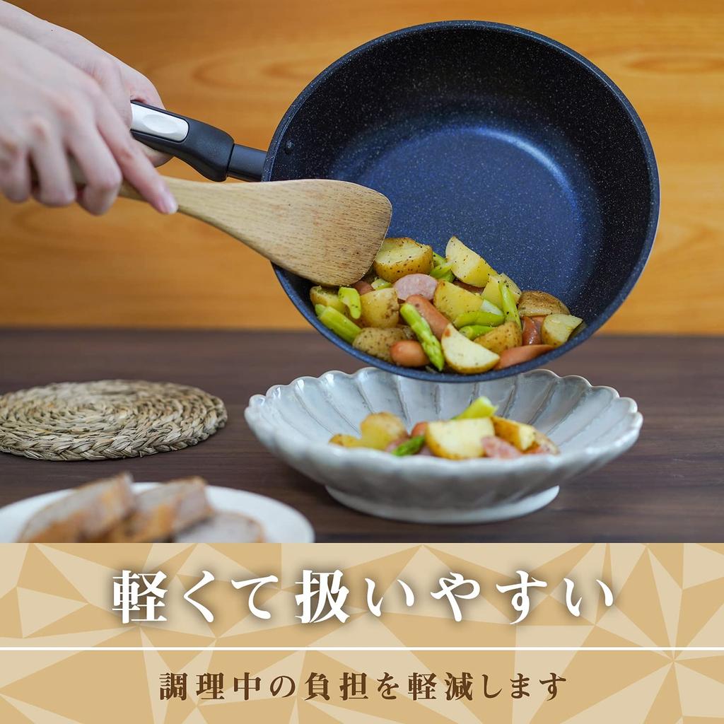 Wahei Freiz Tamagoyaki Rolowana 13 x 18 Indukcyjna i Gazowa Lujo Marble (Japoński omlet) Patelnia, cm, Kompatybilna, Bez PFOA, Powłoka nieprzywierająca, RB-2144