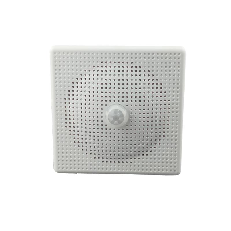 Infrared Doorbell with Human Body Sensing & Voice Prompt Welcome Speaker & Player Plastic Enclosure