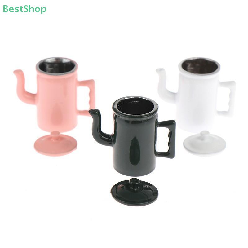 1:12 Puppenhaus Miniatur Möbel Modell Simulation Retro Kessel Topf Offener Deckel Modell Spielzeug