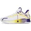 Crazy Pro Nitrogen Technology Anti-Slip Wear-Resistant Low-Top Basketball Shoes Purple Gold Sneakers 112221607-2