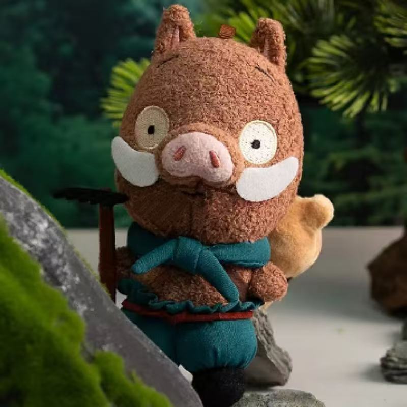 Langlang Mountain Little Monster Series Plush Design Dolls Tabletop Ornaments Keychains Pendants Halloween Gifts