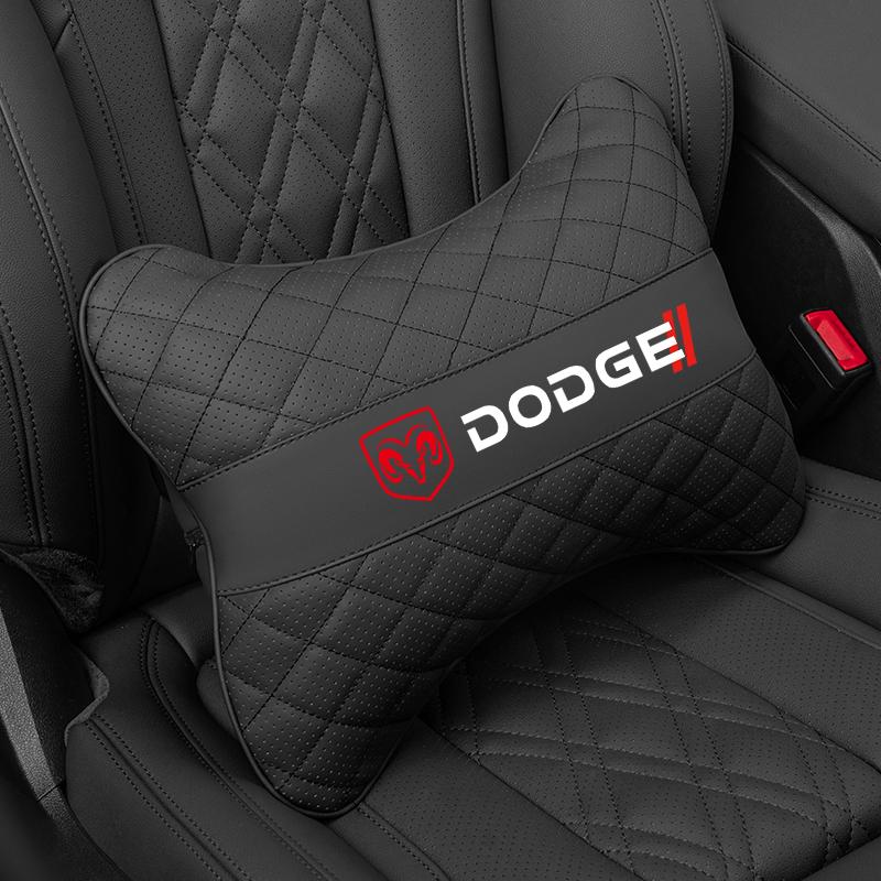 Dodge Autositz Nackenkissen Kopfstütze Lendenwirbelstütze Zubehör Für Dodge Challenger Charger Journey Ram Durango SRT Dart Journey U666