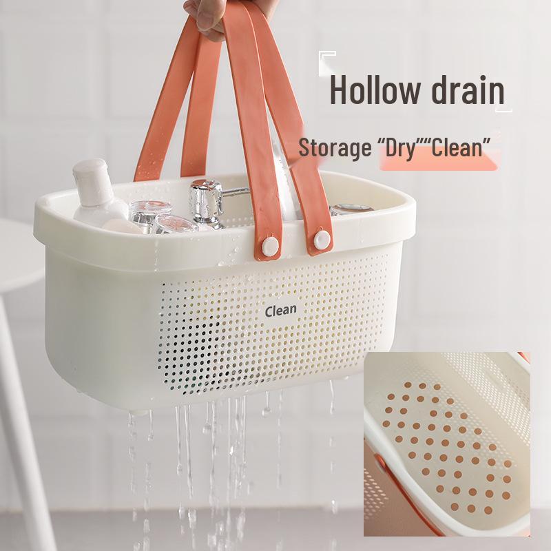 Dopamine Blue Large Capacity Handheld Shower Basket