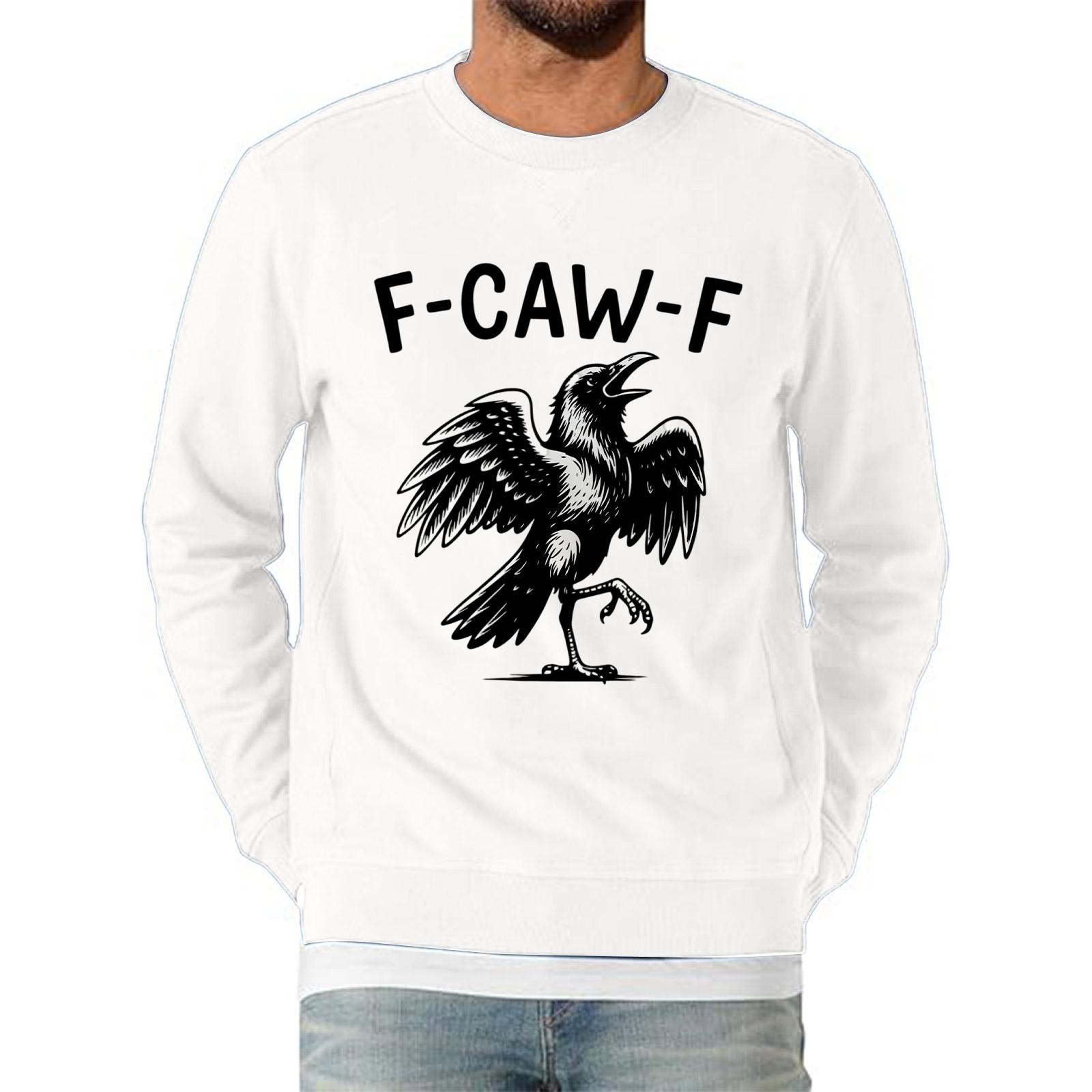 

Мужская мода повседневный принт с коротким рукавом круглый вырез пуловер топы L белый