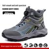 Zapatos de Seguridad para Hombre Transpirables Anti-Aplastamiento y Anti-Perforación - Calzado Resistente al Desgaste, Antideslizante, Cómodo y Protector.