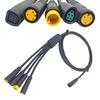 3PINové připojení Hlavní kabel e-kola Vodotěsný kabel motoru