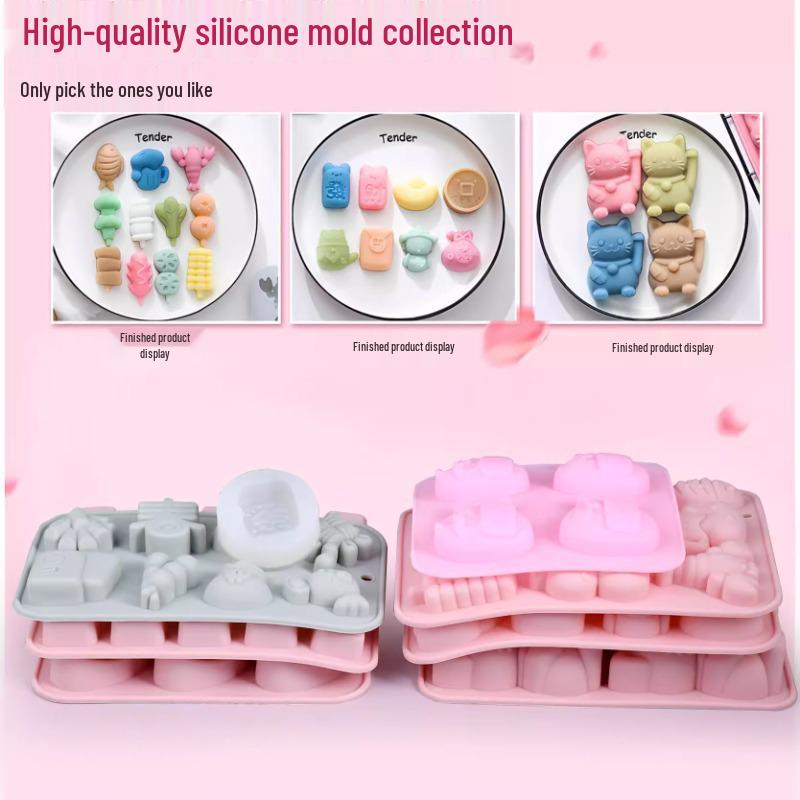 DIY Silicone Mold for Handmade Soap and Food Shaping - Ingot Design