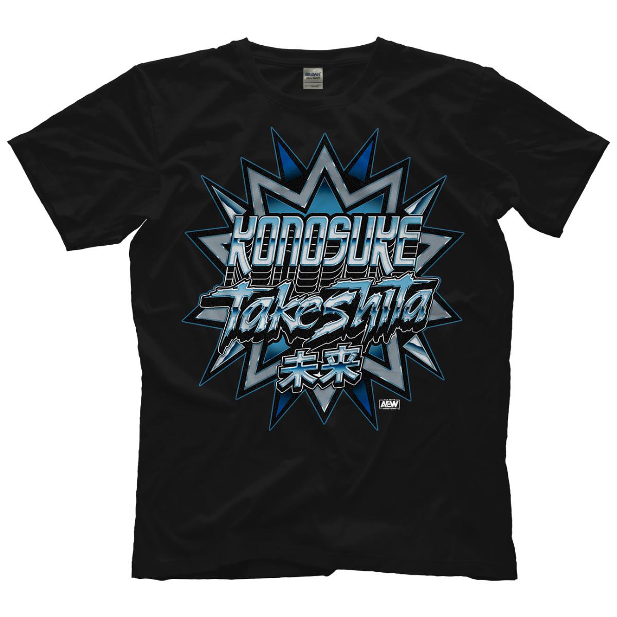 Konosuke Takeshita - Beacon AEW Official T-Shirt S разноцветный