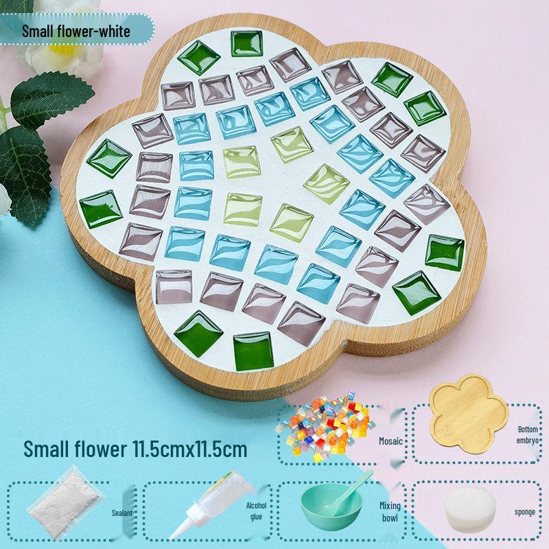 El Yapımı Mozaik Bardak Altlığı DIY Kiti Öğrenciler İçin – Anneler Günü ve Anaokulu Aktiviteleri İçin Mükemmel
