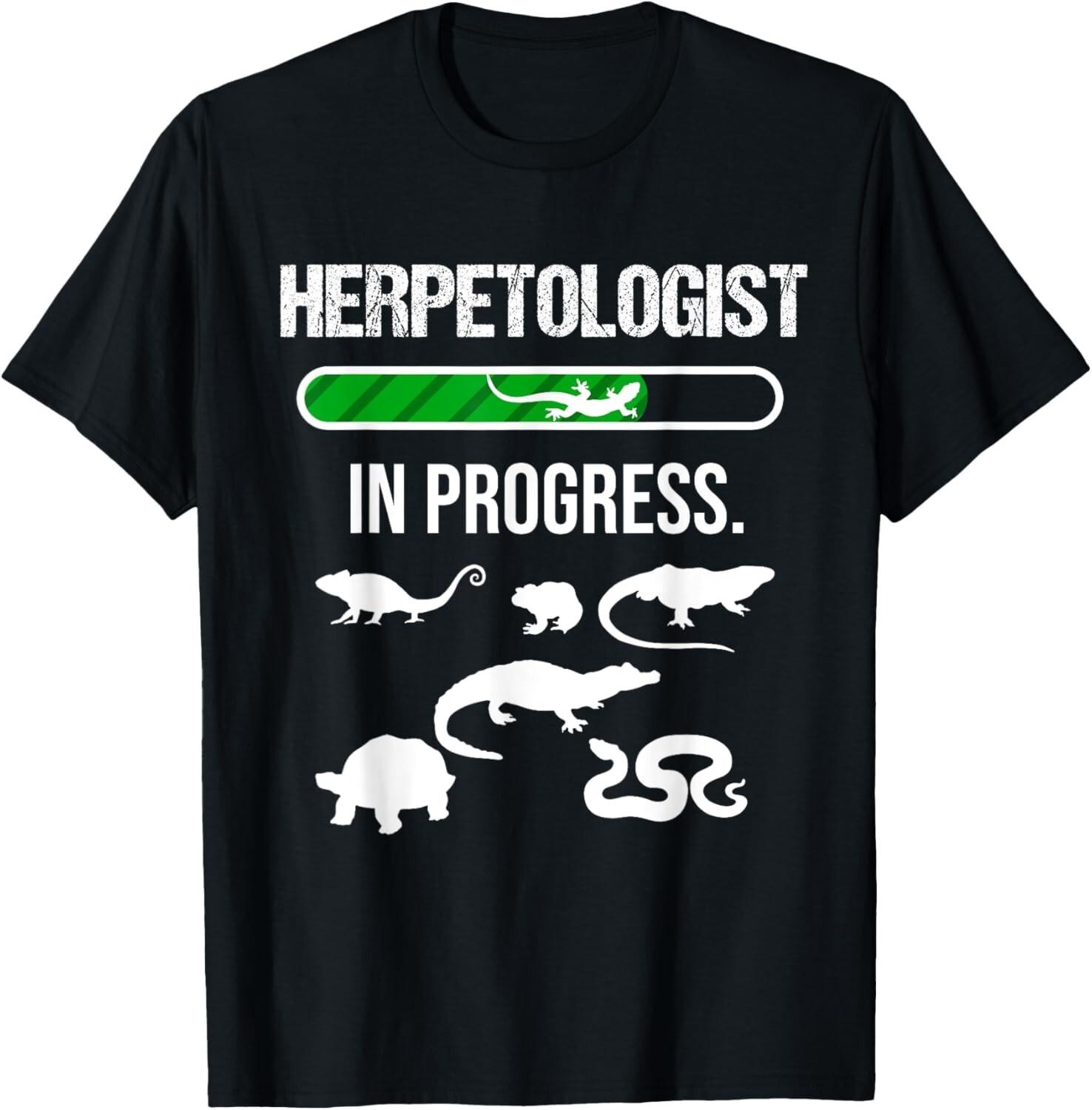 Cool Herpetologist In Progress _ Funny Herpetology Gift Unisex T-Shirt S разноцветный