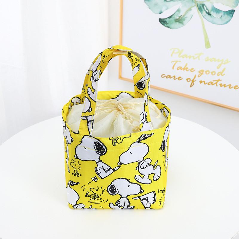 Bag Insulated Lunch With Drawstring For Outings And Picnics