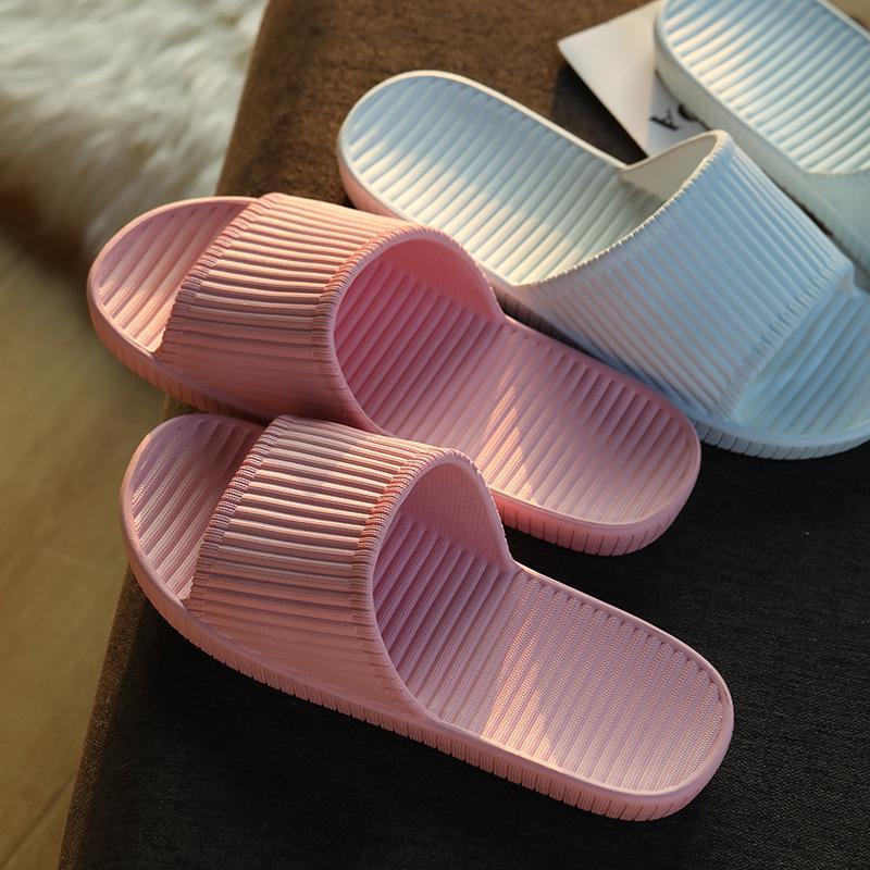 Women's & Men's Summer Indoor Non-Slip Thick Sole Bath Slippers