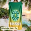 Beach Towel Sporting CP Print Custom Name Text Soft Towel for Swimming Pool