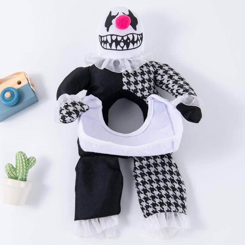 Cross-border Funny Knife-Wielding Transformation Halloween Pet Clothing for Dogs Polyester Europe America Style Autumn Outfit