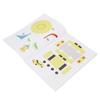 3D Printer Drawing Paper Colorful 20 Sheets 40 Patterns Thick Paper 3D Pen Paper Stencils for Kids Family Teamwork