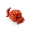 Cute Crab Ashtray with Lid Living Room Anti Fly Ash Ceramic Cigar Ashtray Decoration Chinese Home Decoration Art Friend Gift