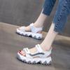 Fashion Ladies Sport Sandals Korean Version Thick Platform Shoes Casual Shoes Women Outdoor Beach Sports Sandalies Mujer 2024
