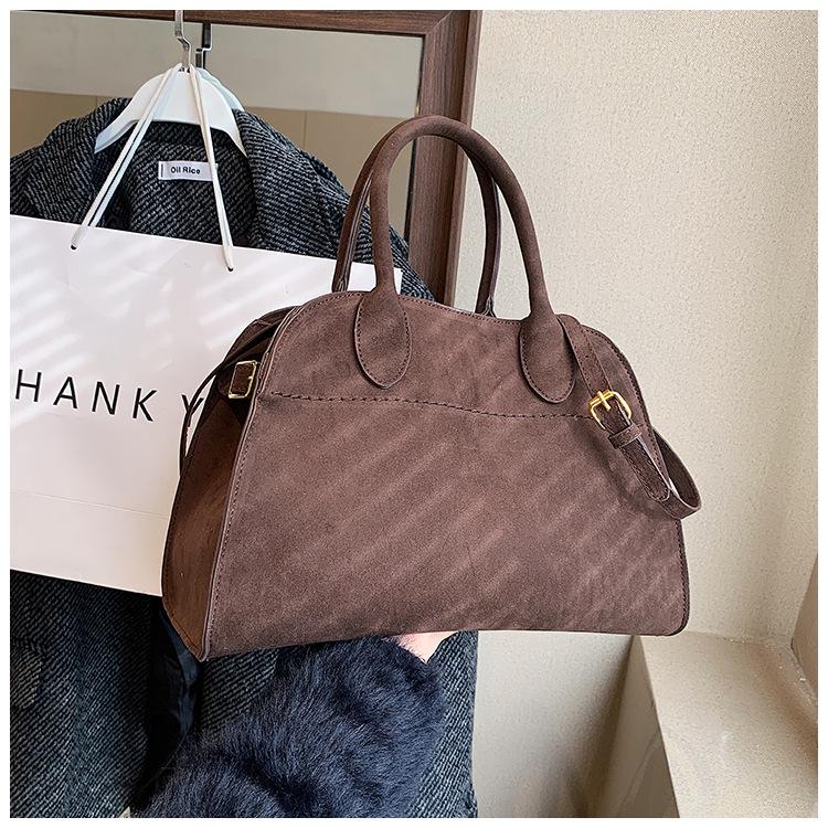 Women's Large-Capacity Tote Bag - Versatile Crossbody Handbag for Autumn/Winter 2024