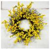 Yellow Forsythia Spring Wreath - Door Hanging Home Decoration