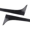 2 pièces pour VW Golf 7 7.5 MK7 MK7.5 2014-2018 noir brillant ABS fenêtre arrière côté coffre Spoiler Canard Canards séparateur accessoires