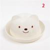 Cartoon Animal Children Bucket Hats Sunbonnet Panama Cap 1-3Y Baby Straw Hat  Kids