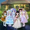 ICY Fortune Days 28cm BJD 28 Ball Jointed Full Set of Clothes and Best Gift for Girls 1/6 Doll, Doll, Shoes, 6+ (Butterfly)
