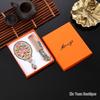 Vintage Russische Prinses Handspiegel & Kam Set