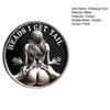 Heads Get Tail/Tails Get Head Commemorative Coin Double-Sided Cheeky Decision Coins Lucky Token Gift for Adults Date Night Ideas