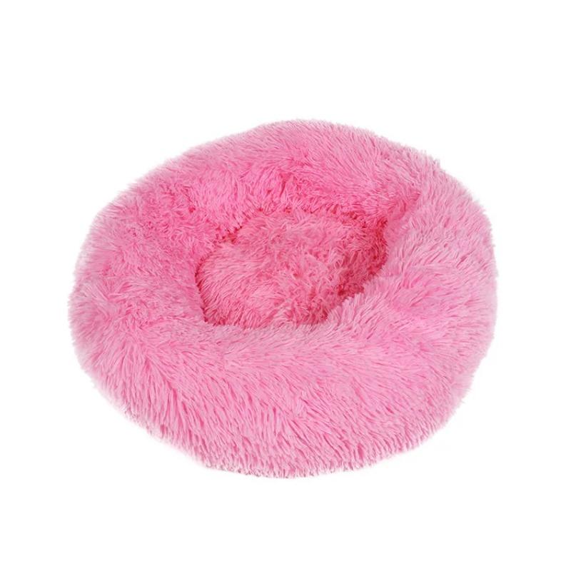 

Собачья будка, кошачья будка, плюшевый круглый диван для домашних животных на осень/зиму S-50CM