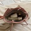 PU Leather Bags for Women Handmade Knitting Bags Handwoven Female Bags Shoulder Bags Luxury Brand Fashion New