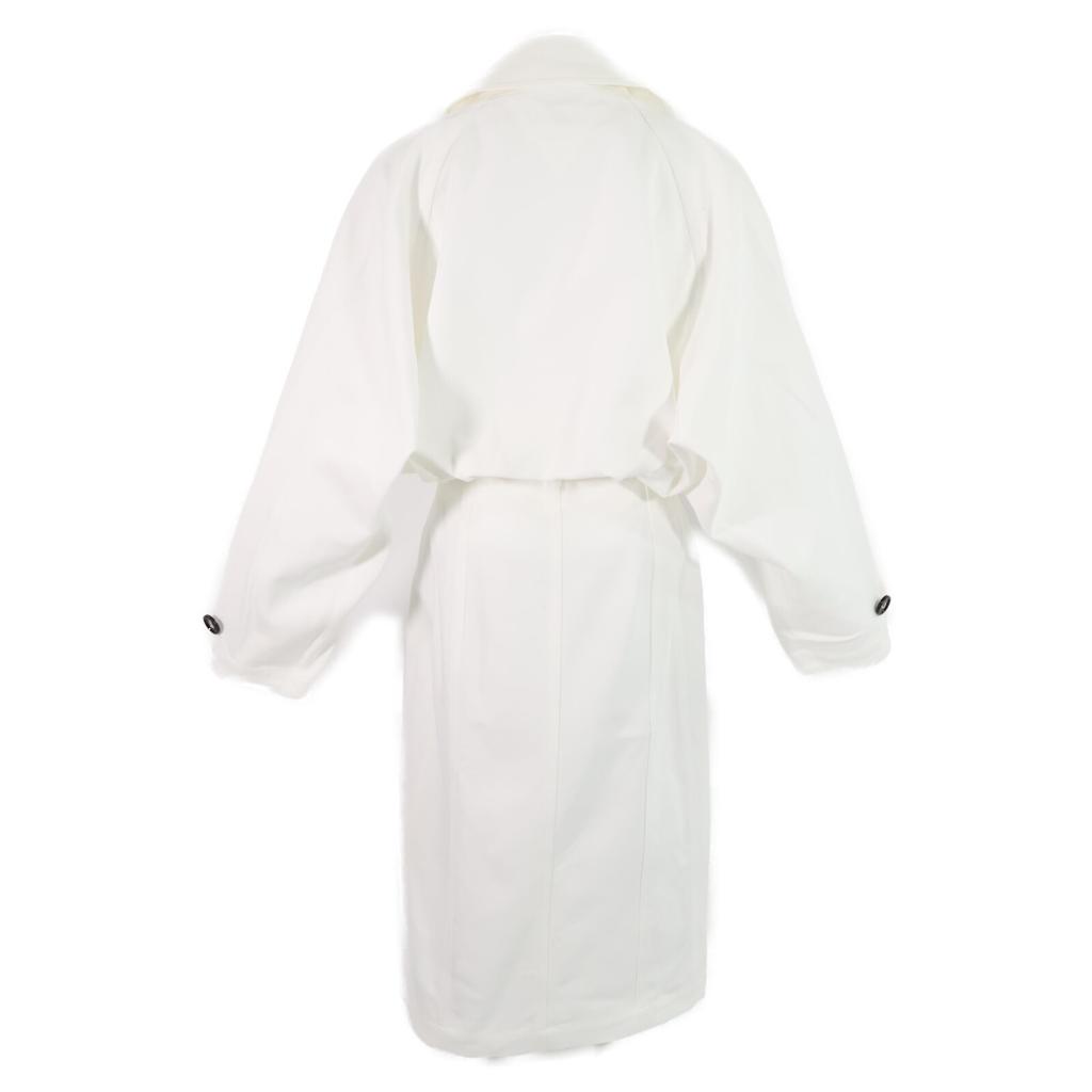 Bottega Veneta [Good Condition/domestic Regular] 720065 Cotton Trench Coat 34 whiteUsed