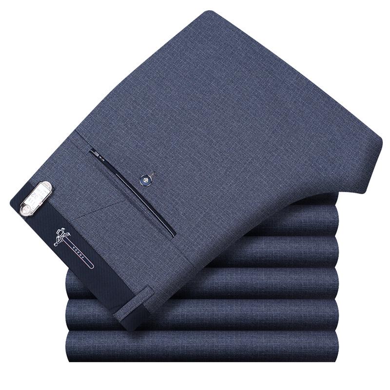 2020 Autumn Men's Korean Style Loose Straight-Leg Dress Pants