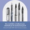 LAMY (Lamy) Safari Vista (Vista) Fountain Pen - Ergonomic Grip and Polished Steel Tip Size M - Pe...