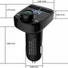Car Dual USB Port Charger Handsfree Bluetooth FM Transmitter Music Adapter 3.1A