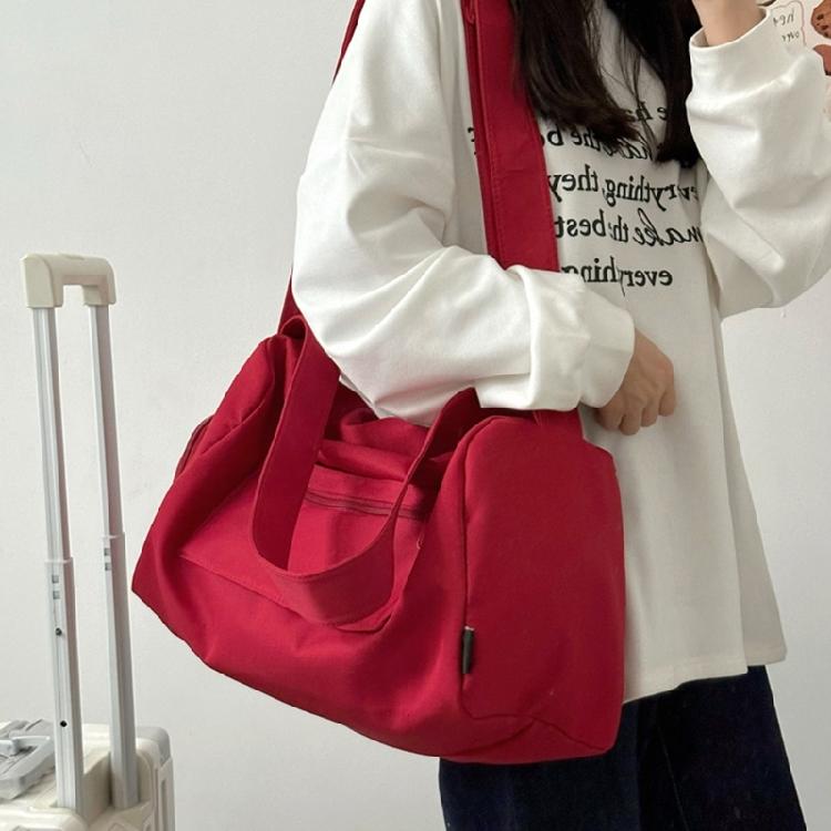 Compact and Practical Women's Shoulder Bag Nylon Handbag for All Occasions