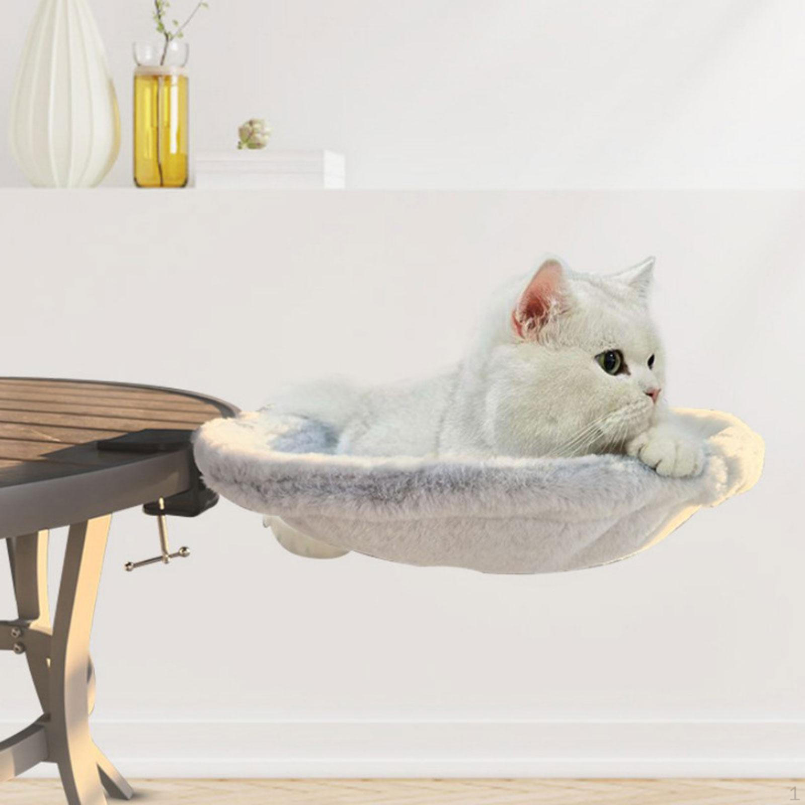 

Кошачий стол, кровать, насест, моющийся, простая установка, полка, гамак для дома серый