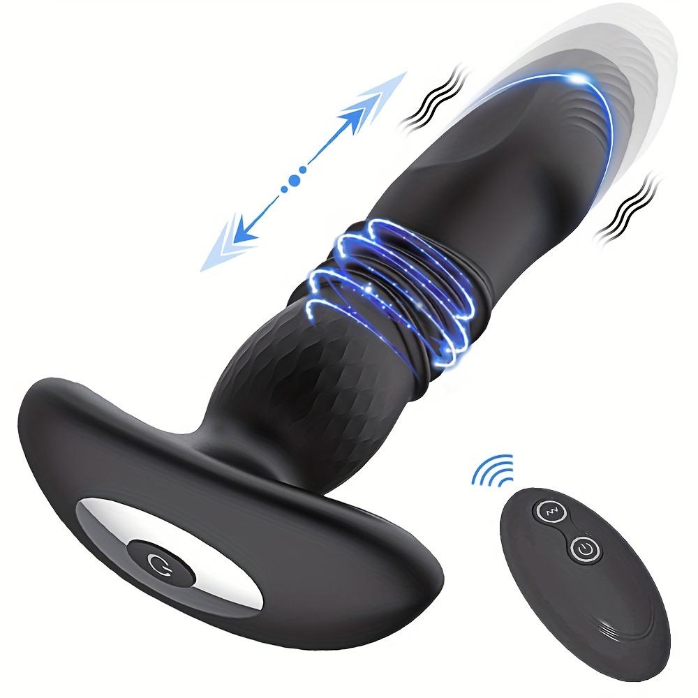 Telescopic Vibrating Butt Plug Anal APP Vibrator Wireless Remote Sex Toys for Women Ass Anal Dildo Prostate Massager Buttplug