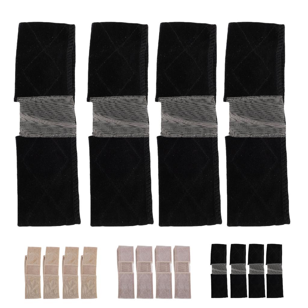 4 Pcs Wig Grip Band Elastic Flexible Non Slip Velvet Lace Wig Grip Headband for Women
