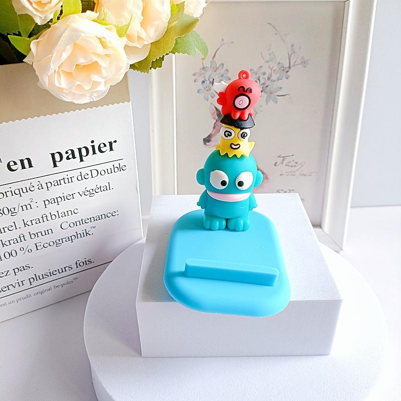 

Creative Cartoon Clown Fish Three-dimensional Doll Mobile Phone Holder Bedside Desktop Lazy Chasing Drama Small Gift