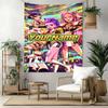 Demon Hunter Girls Custom Your Name Wall Decor Tapestry Art For Pet Memorial Birthdaywedding Party Backdrop Family Gift