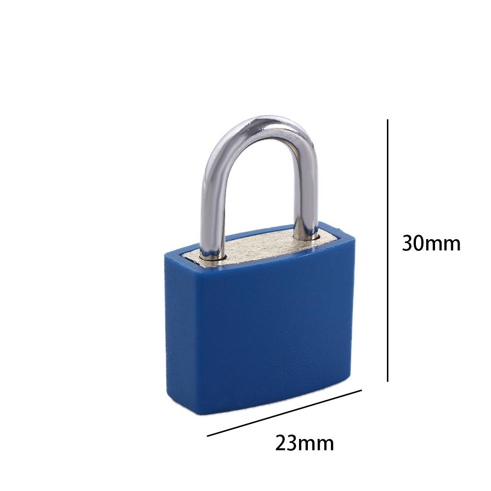 Lightweight Anti Theft With 2 Keys Multicolor Small Lock Diarybook Decor Padlock Drawer Lock