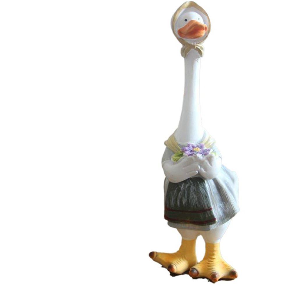 Home Duck Personality Resin Crafts Resin Synthetic Resin Craft Gifts Creative Simulation Ornaments Gift Ornaments