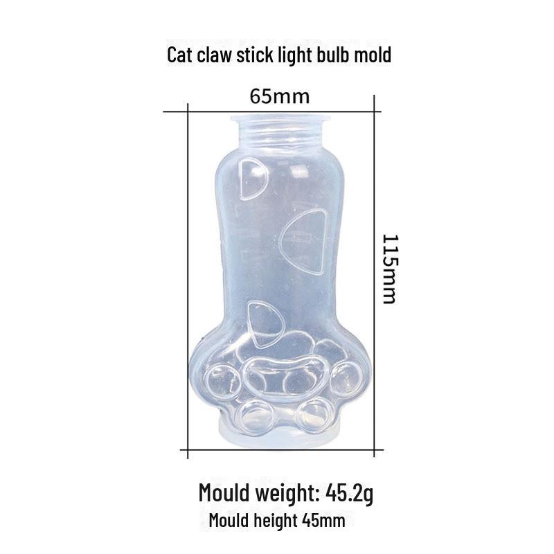 DIY Pazur kota silikonowa forma do robienia kolczyków i breloków